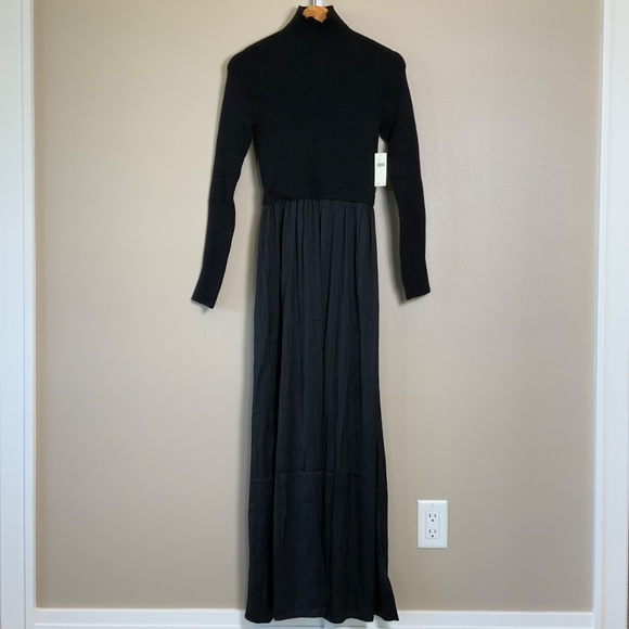 Anthropologie The Thea Long-Sleeve Twofer Maxi Dress - Picture 4 of 16